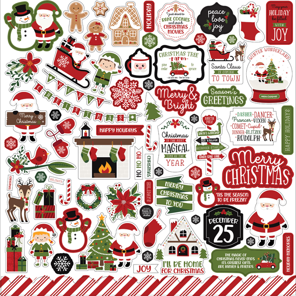 CM254014 Christmas Magic Element Sticker